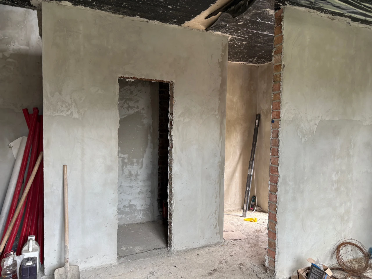 Sale of a newly built cottage