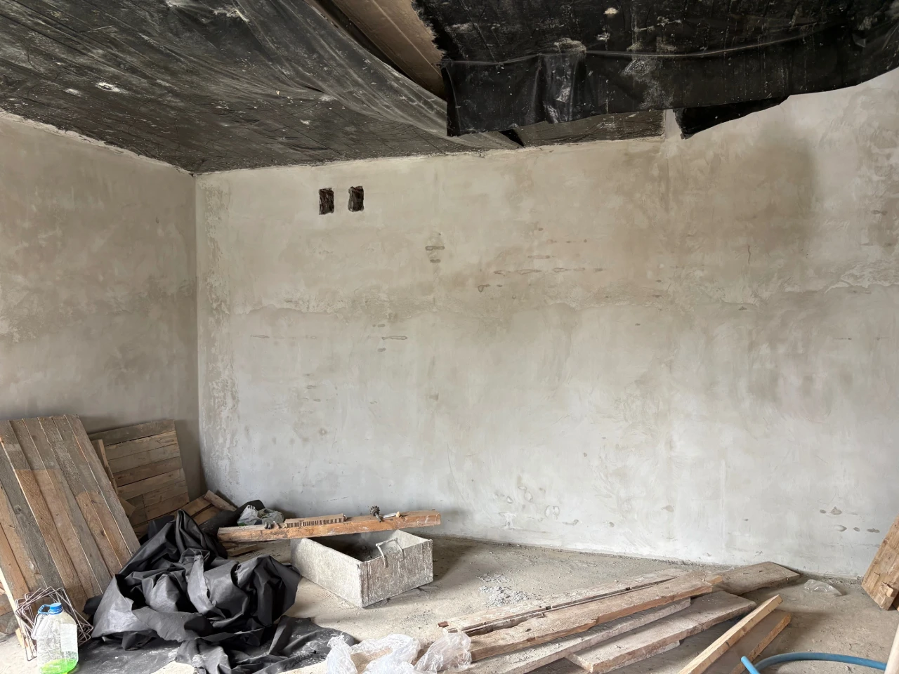 Sale of a newly built cottage
