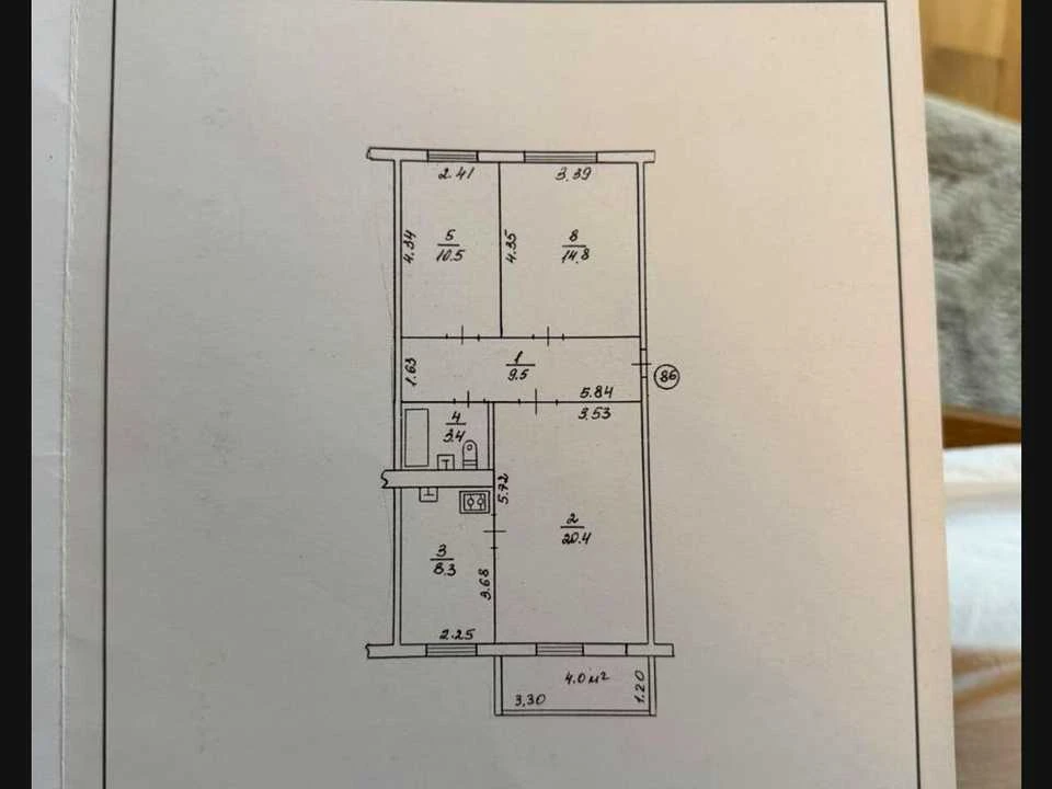 Apartment. Ivano-Frankivsk, Pasichna st.