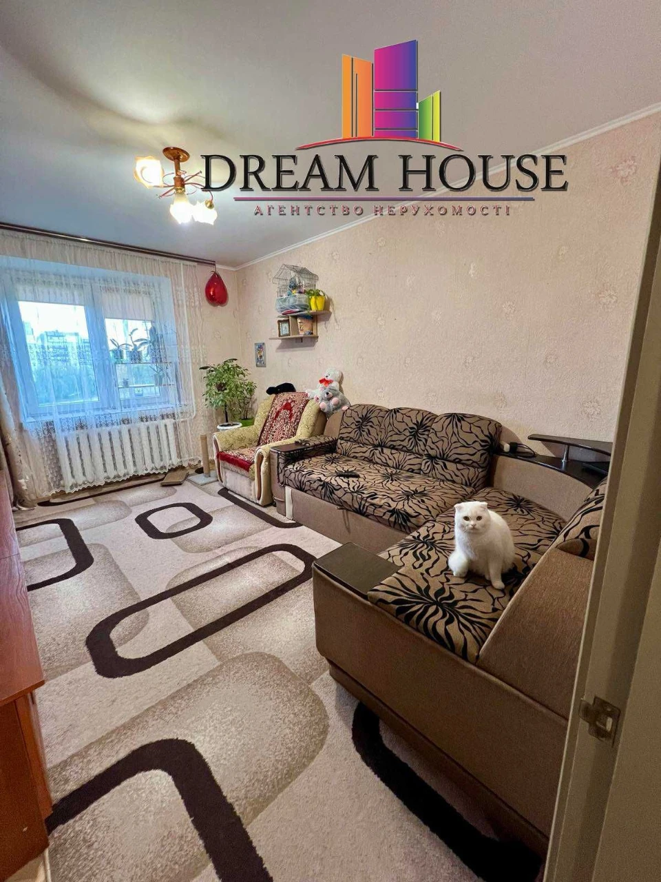 2-room apartment for sale with renovation