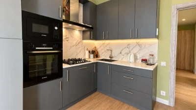 Sale of a panoramic 2-room apartment in the Yarovitsa residential complex
