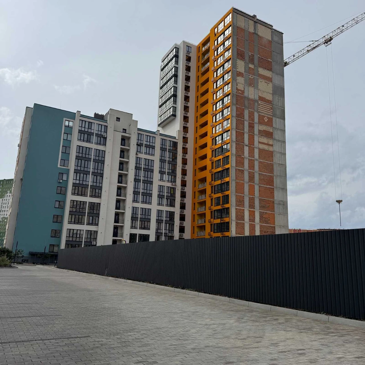 One-bedroom apartment for sale on Saharova Street with a sea view