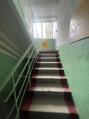 2-room apartment in a brick building, 3rd floor. Certificate