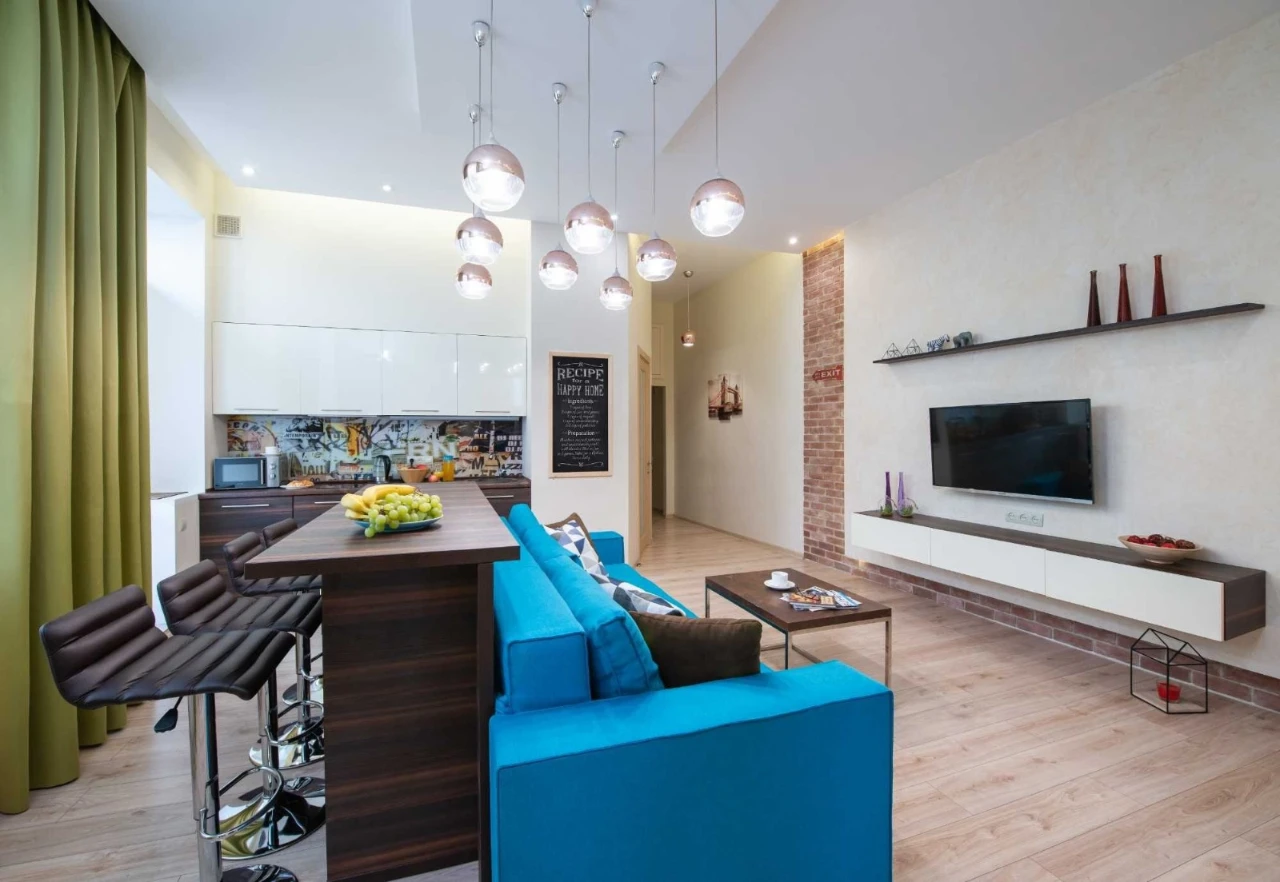 Designer 2-bedroom apartment, Михайлівська 22B, center of Kyiv