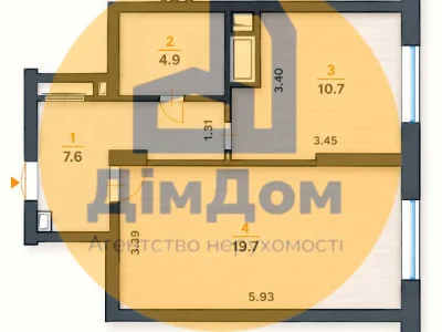 Apartment. Volodymyr Isyuk Street, Kyiv