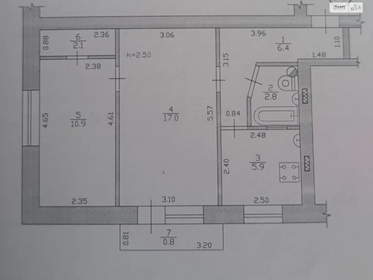 Продажа Квартира в Центральном