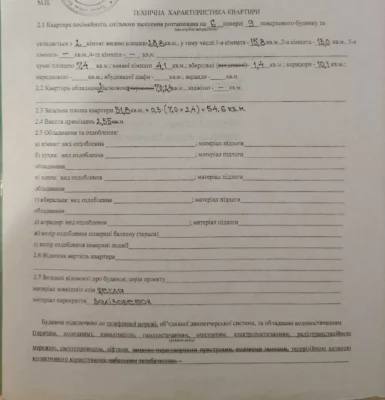 Apartment for sale in Lutsk