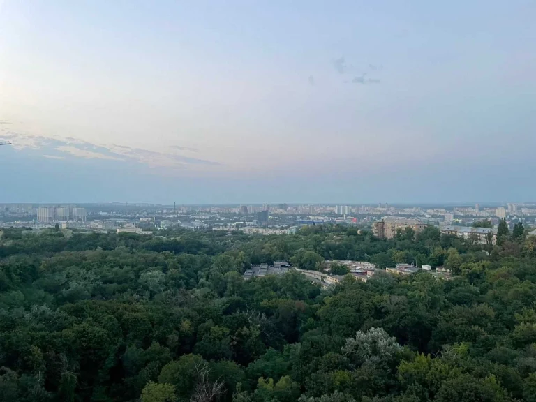 Без %. ЖК "Кирилівський гай". 3к. Панорама на. левый берег