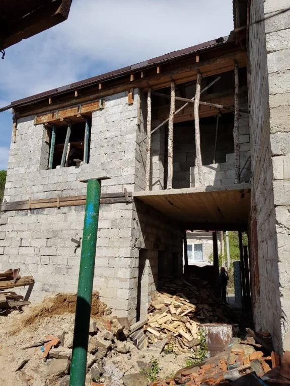 Продажа незавершенного дома в селе Рокосово.