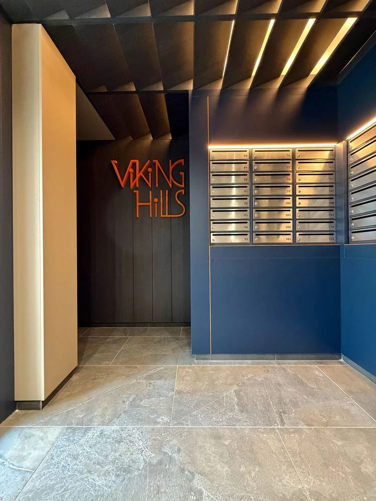 1 room apartment 44 sq m new building Viking Hills, Shchurat