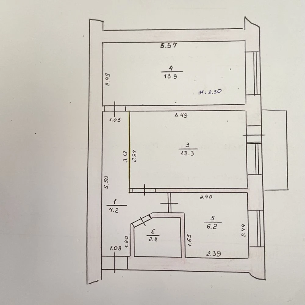 For sale 2-room apartment