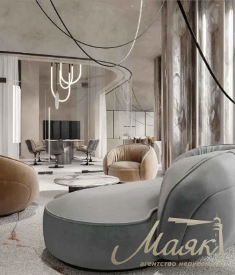 Sale of a 3-bedroom apartment in the NVER residential complex, Lesya Ukrainka Boulevard, Melnikova Street
