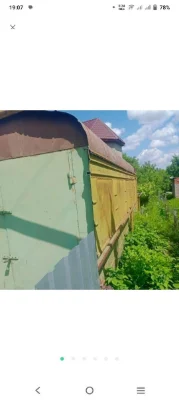 Garage shed 8.5 m width 3.5 m