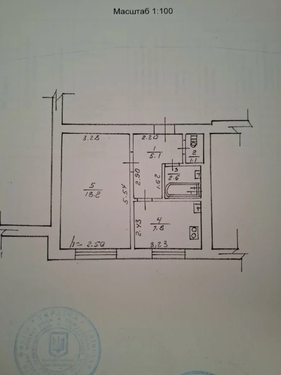 1-bedroom apartment in Fastov