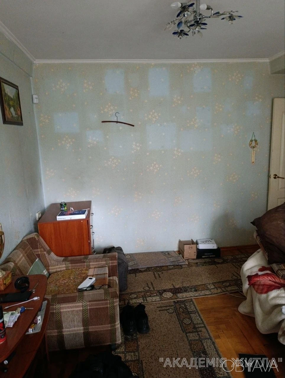 Двухкомнатная квартира, 45 м.кв.