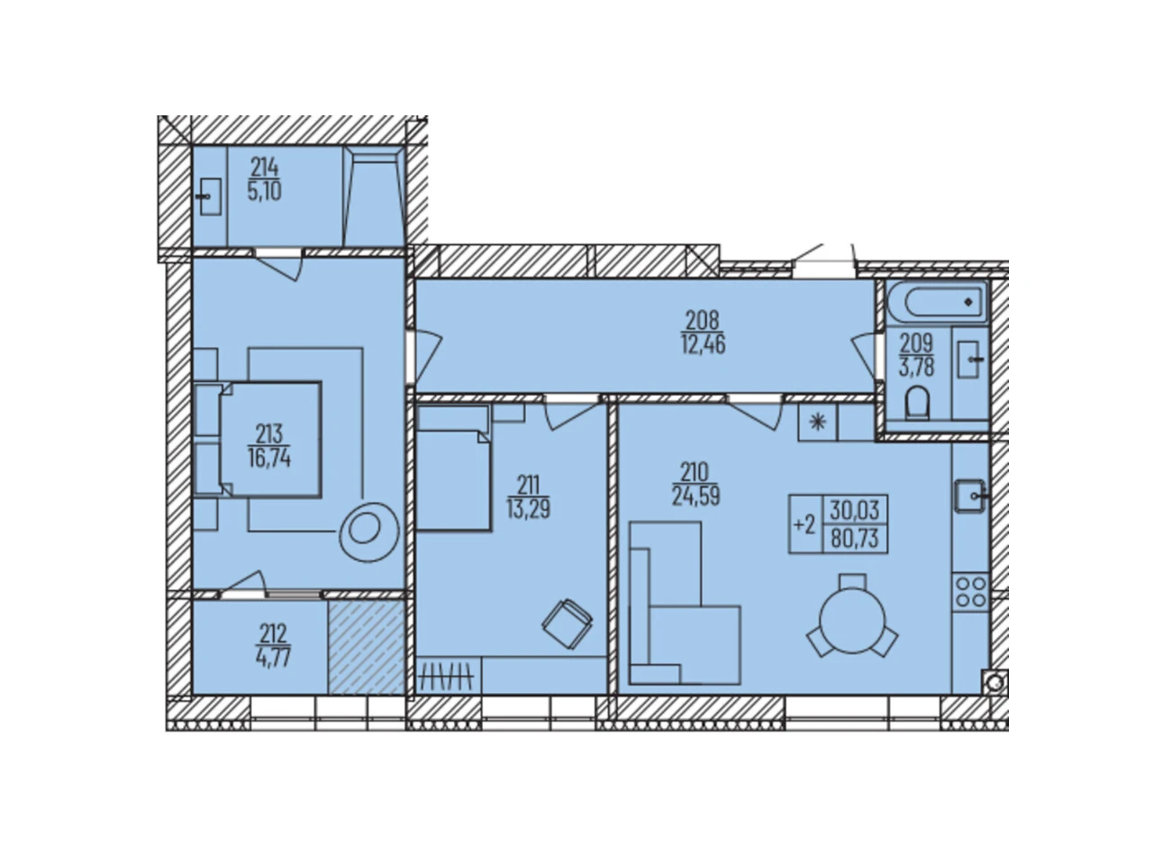 Apartment for Sale: Ozerna