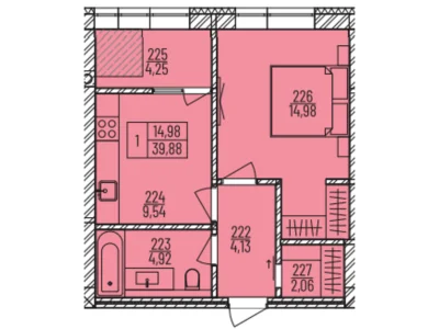 Apartment for Sale - Ozerna