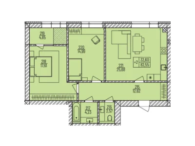 Apartment for Sale - Zoryana
