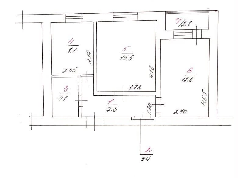 For Sale: 2-bedroom apartment with good layout