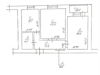 For Sale: 2-bedroom apartment with good layout