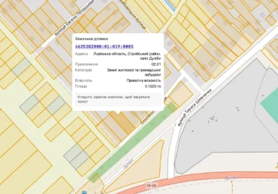 Продаж земельної ділянки в передмісті Стрия.
