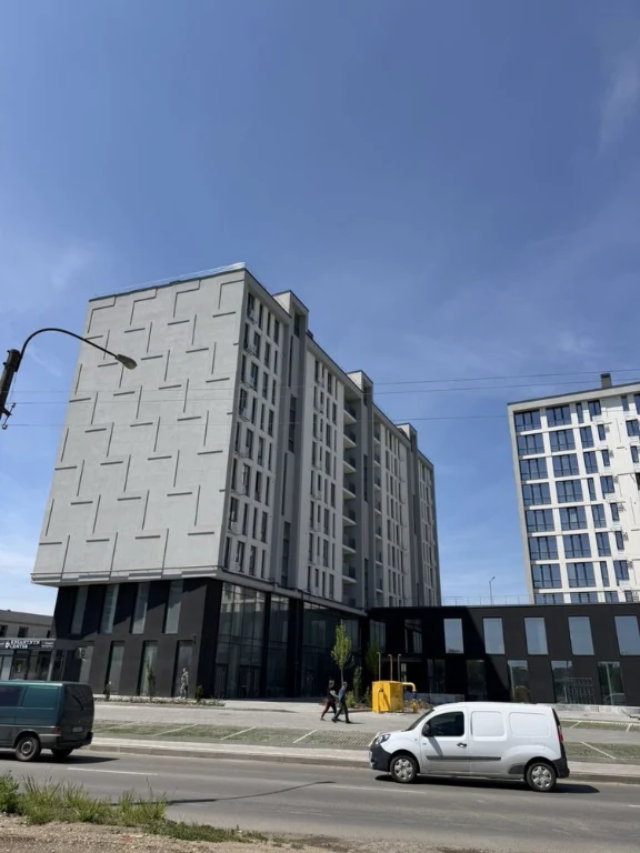 2 room apartment in a completed residential complex with gas heating