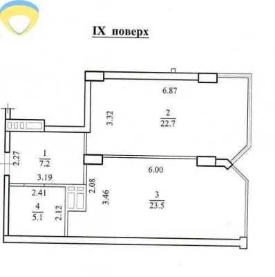 Продам простору квартиру в новобудові. ЄОселя, Ваучер, Серти