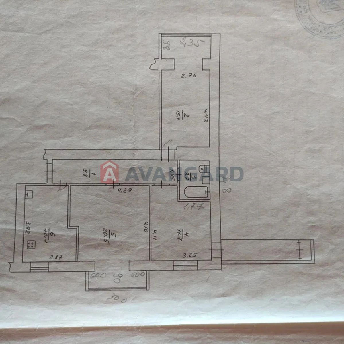 Spacious 3-bedroom apartment for sale! Renovated