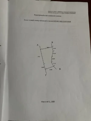 Продається земельна ділянка, від власника