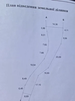 Продажа участка 5 соток, г. Українка, р. Стугна
