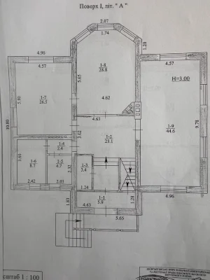 Sale of a house 603 m2, Syretska Street, Kyiv (Podil district)