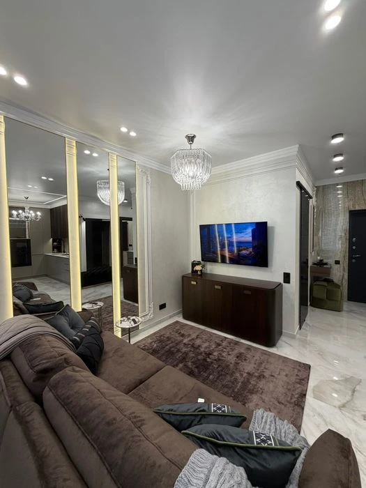 .ЖК Атмосфера | 80 м² | 2 спальни | Премиальный ремонт Пер