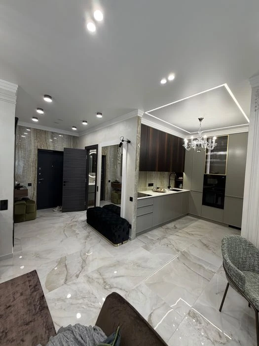 .ЖК Атмосфера | 80 м² | 2 спальни | Премиальный ремонт Пер