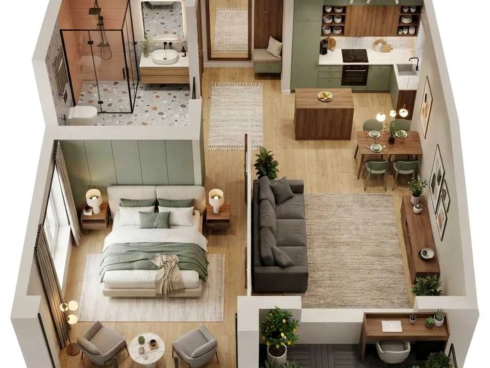 Apartment. Mikils'ko-Slobids'ka st.