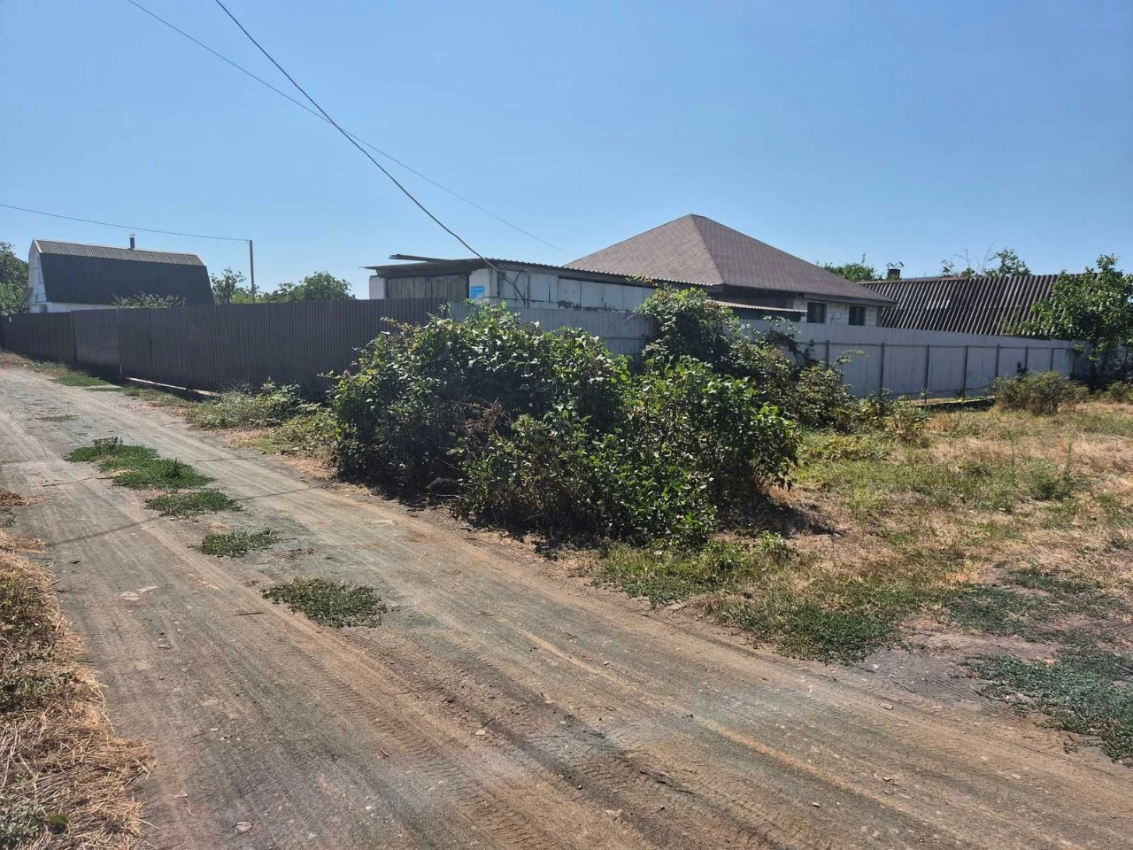 6-Acre plot in the suburb of Chornomorska
