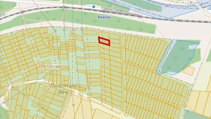 Продається дачний участок в городе Вараш (7.9 соток)