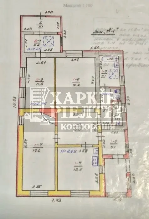 D1M Продам целый дом 93 м2 с участком 6 сот, Любови Малой