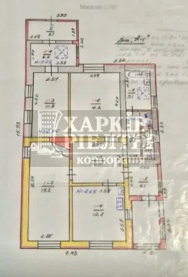 D1M Продам целый дом 93 м2 с участком 6 сот, Любови Малой