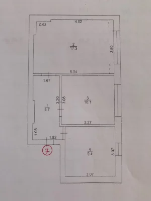 Продажа 1-комнатной квартиры в историческом центре