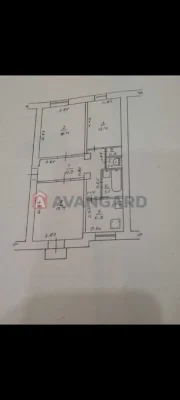 3-bedroom apartment in a developed area of the city