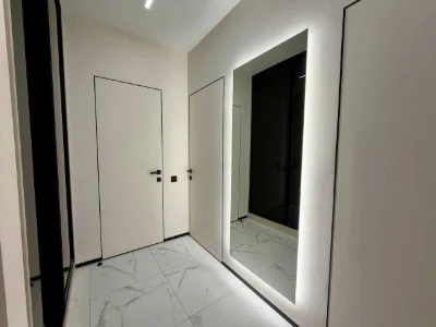 For sale, fully furnished 2-bedroom apartment with renovation in a new building.