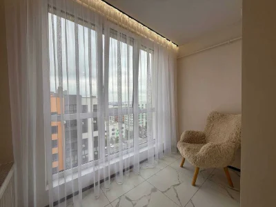 For sale, fully furnished 2-bedroom apartment with renovation in a new building.