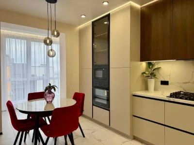 For sale, fully furnished 2-bedroom apartment with renovation in a new building.