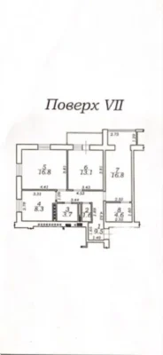 Продам добротную 3-комнатную квартиру на Грушевского 39/2 кор.