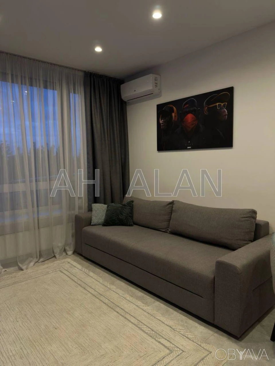 1-room apartment, 50 sq.m.