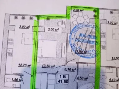 Apartment. Ivano-Frankivsk, Knyahynyn St., (Building 34)