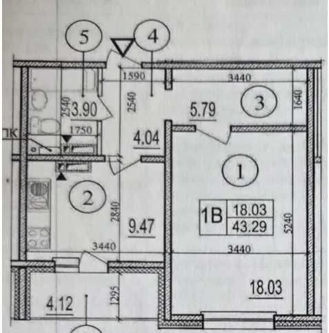 Продажа 1-комн. квартиры в ЖК «Патріотика»