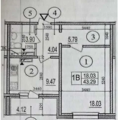 Продажа 1-комн. квартиры в ЖК «Патріотика»