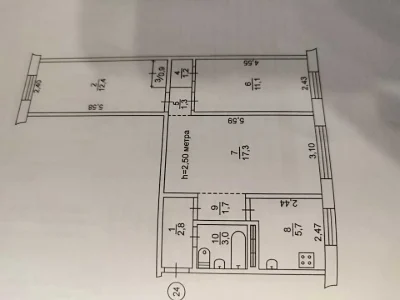 Apartment. Shkapenka st, Kryvyi Rog