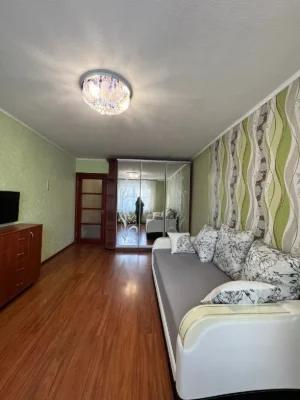 Sale of a 1-room apartment with an interesting layout.
